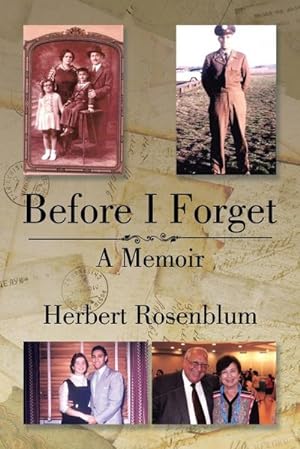 Seller image for Before I Forget : A Memoir for sale by AHA-BUCH GmbH