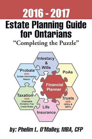 Seller image for 2016 - 2017 Estate Planning Guide for Ontarians - Completing the Puzzle for sale by AHA-BUCH GmbH