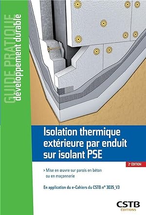 isolation thermique extérieure par enduit sur isolant PSE