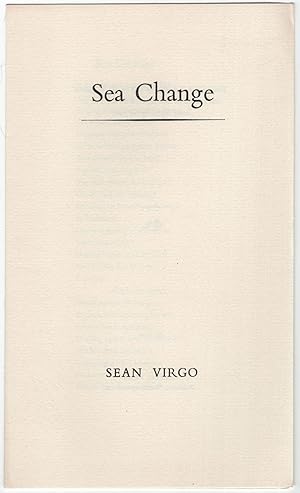 Seller image for Sea Change for sale by Between the Covers-Rare Books, Inc. ABAA