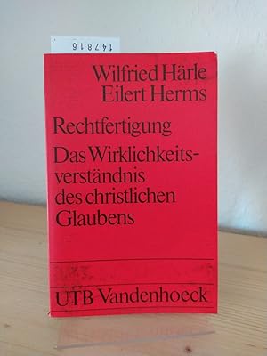 Imagen del vendedor de Rechtfertigung, das Wirklichkeitsverstndnis des christlichen Glaubens. Ein Arbeitsbuch. [Von Wilfried Hrle und Eilert Hrms]. (= UTB. Uni-Taschenbcher, Band 1016). a la venta por Antiquariat Kretzer