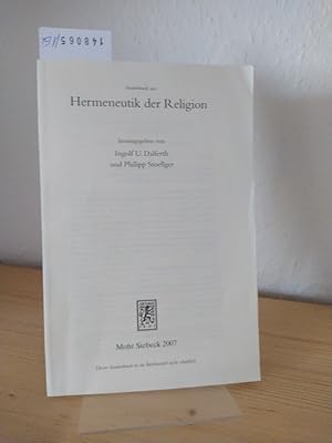 Bild des Verkufers fr Phnomenologie des Rhetorischen und gelebte Religion. Perspektiven fr die Praktische Theologie. [Von Thomas Erne]. (= Sonderdruck aus: Hermeneutik der Religion). zum Verkauf von Antiquariat Kretzer