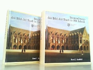 Bild des Verkufers fr Braunschweig - das Bild der Stadt in 900 Jahren. Geschichte und Ansichten. Hier in 2 Bnden komplett ! - Band I : Braunschweigs Stadtgeschichte. Band II : Braunschweigs Stadtbild. zum Verkauf von Antiquariat Ehbrecht - Preis inkl. MwSt.