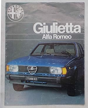 Giulietta Alfa Romeo.