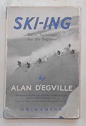 Ski-ing. Basic technique for the beginner.