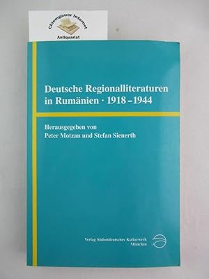 Image du vendeur pour Die deutschen Regionalliteraturen in Rumnien (1918 - 1944) : Positionsbestimmungen, Forschungswege, Fallstudien ; internationale Tagung. III. Kongress der Rumnischen Germanisten Neptun/Schwarzmeerkste, 16. - 19. Mai 1994. Sdostdeutsches Kulturwerk, Mnchen. Hrsg. von Peter Motzan und Stefan Sienerth / Sdostdeutsches Kulturwerk: Verffentlichungen des Sdostdeutschen Kulturwerks / Reihe B / Wissenschaftliche Arbeiten ; Bd. 72 mis en vente par Chiemgauer Internet Antiquariat GbR