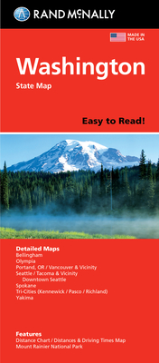 Immagine del venditore per Rand McNally Easy to Read Folded Map: Washington State Map (Paperback or Softback) venduto da BargainBookStores