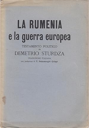 Seller image for La Rumenia e la guerra europea for sale by MULTI BOOK