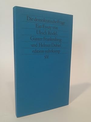 Seller image for Die demokratische Frage. [Neubuch] for sale by ANTIQUARIAT Franke BRUDDENBOOKS