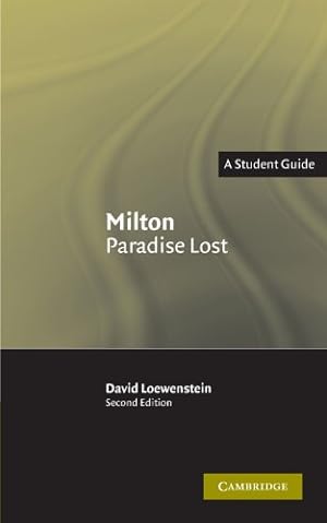 Bild des Verkufers fr Milton: Paradise Lost: A Student Guide (Landmarks of World Literature (New)) zum Verkauf von Fundus-Online GbR Borkert Schwarz Zerfa