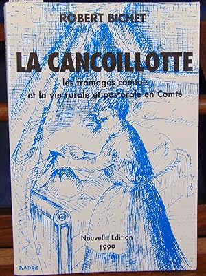 La cancoillotte. les fromages Comtois et la vue rurale et pastorale en Comté