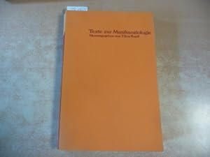 Imagen del vendedor de Texte zur Musiksoziologie a la venta por Gebrauchtbcherlogistik  H.J. Lauterbach