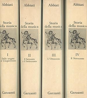 Storia della musica. Dalle origini al Cinquecento - Il Seicento e il Settecento - L'Ottocento - I...