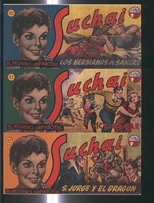 Imagen del vendedor de Facsimil: Suchai 3 en 1 numero 040/042: S.Jorge y el Dragon-Victory Bar-Los hermanos de sangre a la venta por El Boletin