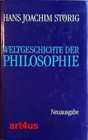 Weltgeschichte der Philosophie.