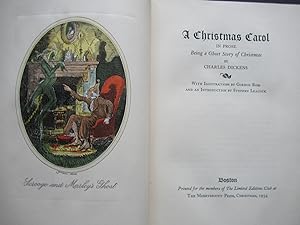 Seller image for A CHRISTMAS CAROL IN PROSE for sale by First Folio    A.B.A.A.