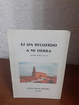 Imagen del vendedor de ES UN RECUERDO A MI TIERRA a la venta por Librera Maldonado