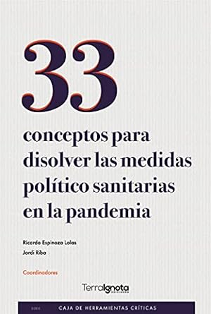 Seller image for 33 conceptos para disolver las medidas poltico-sanitarias for sale by Imosver