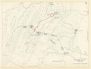 Jackson's Valley Campaign - Situation 29 May and 31 May 1862