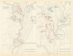 Antietam Campaign - Situation at 6:00 A.M., 16 Sept. 1862 // Battle of Antietam - Situation at Da...
