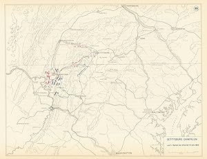 Gettysburg Campaign - Lee's Retreat and Situation 13 July 1863