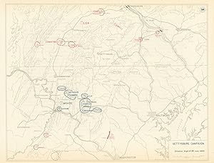 Gettysburg Campaign - Situation Night of 28 June 1863