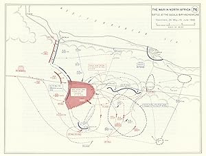 The War in North Africa - Battle at the Gazala-Bir Hacheim Line - Operations, 26 May-13 June 1942