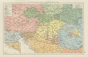 Ethnographic map of Austria-Hungary