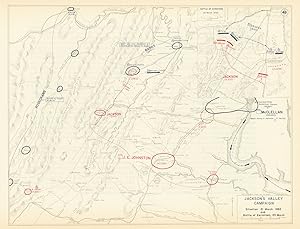 Jackson's Valley Campaign - Situation 21 March 1862 and Battle of Kernstown, 23 March