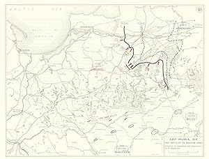 East Prussia, 1914 - First Battle of The Masurian Lakes - Situation 10 September and Operations S...