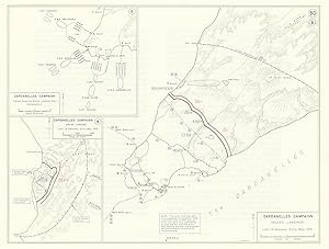 Dardanelles Campaign - Helles Landings - Limit of Advance, Early May 1915 // Dardanelles Campaign...