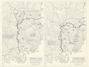 Operations in Korea - United Nations Defensive - Defense of The Pusan Perimeter - Situation 26 Au...