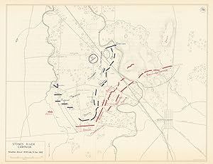 Stones River Campaign - Situation About 8:00 A.M., 31 Dec. 1862