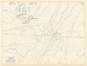 Chickamauga Campaign - Tullahoma Campaign - Situation 30 June 1863 and Movements Since 26 June