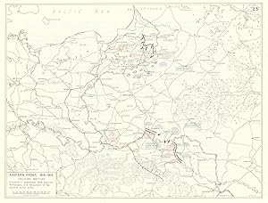 Eastern Front, 1914-1915 - Galician Battles - Situation 11 September 1914 Austrian withdrawal, an...