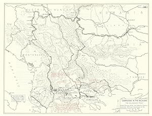 Campaigns in the Balkans - The Salonikan Front - Allied Position After the Defect of Serbia - Dec...