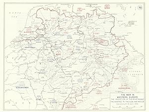 The War in Western Europe - The Reduction of the Ruhr Pocket - The Advance to the Elbe and Maulde...