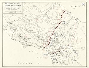 Operations in Italy - Volturno River Campaign - The "Winter Line," 5 November 1943, Following the...