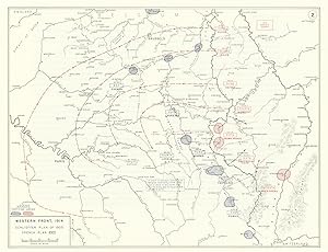 Western Front, 1914 - Schlieffen Plan of 1905 French Plan XVII