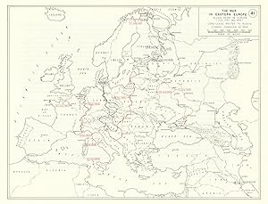 The War in Eastern Europe - Allied Gains in Europe (July 1943-May 1945) Lend-Lease Routes to Russ...