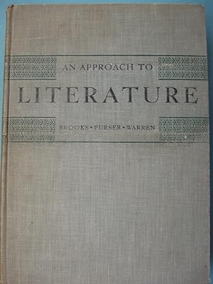 Imagen del vendedor de An Approach to Literature a la venta por PB&J Book Shop