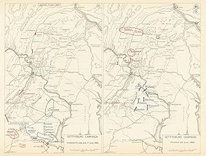 Gettysburg Campaign - Situations 9 June and 17 June 1863 // Gettysburg Campaign - Situation 24 Ju...