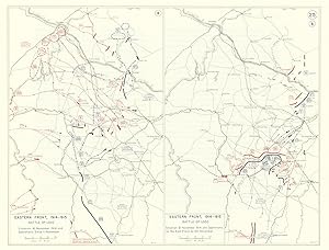 Eastern Front, 1914-1915 - Battle of Lodz - Situation 16 November 1914 and - Operations Since 11 ...