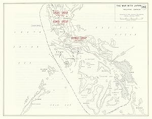 The War with Japan - Philippine Campaign - Situation in the Central Philippines (Early January 1945)