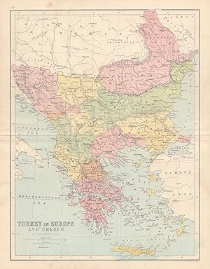 Turkey in Europe, Greece, Roumania, Servia &c