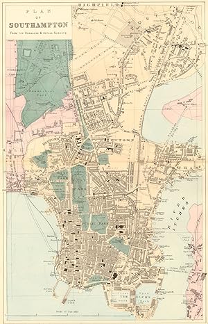 Plan of Southampton