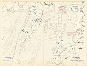 Chickamauga Campaign - Situation on the Night of 17-18 Sept. 1863 // Chickamauga Campaign - Confe...