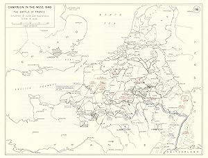 Campaign in the West, 1940 - The Battle of France - Situation, 12 June, and Operations Since 4 June