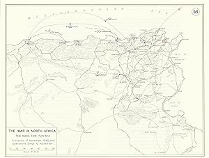 The War in North Africa - The Race for Tunisia - Situation, 17 November 1942, and - Operations Si...