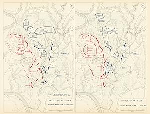 Battle of Antietam - Situation About Noon, 17 Sept 1862 // Battle of Antietam - Situation About 4...